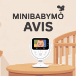 minibabymo avis babyphone vidéo moderne sur table de chevet