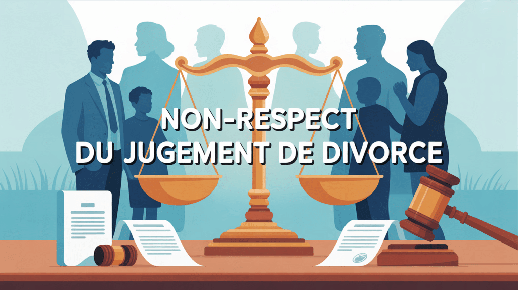 mon ex ne respecte pas le jugement que faire image balance documents famille