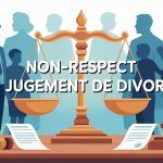 mon ex ne respecte pas le jugement que faire image balance documents famille