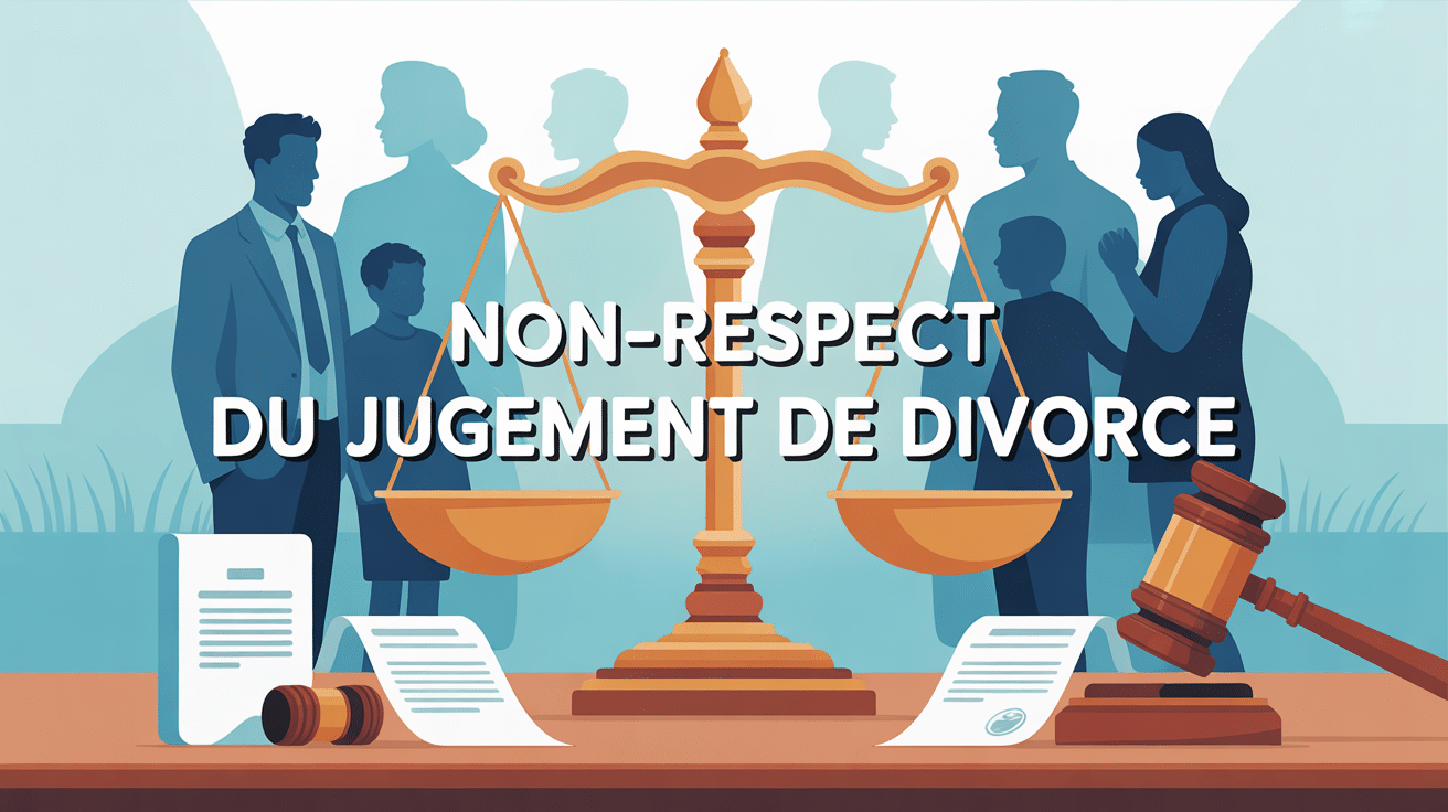 mon ex ne respecte pas le jugement que faire image balance documents famille