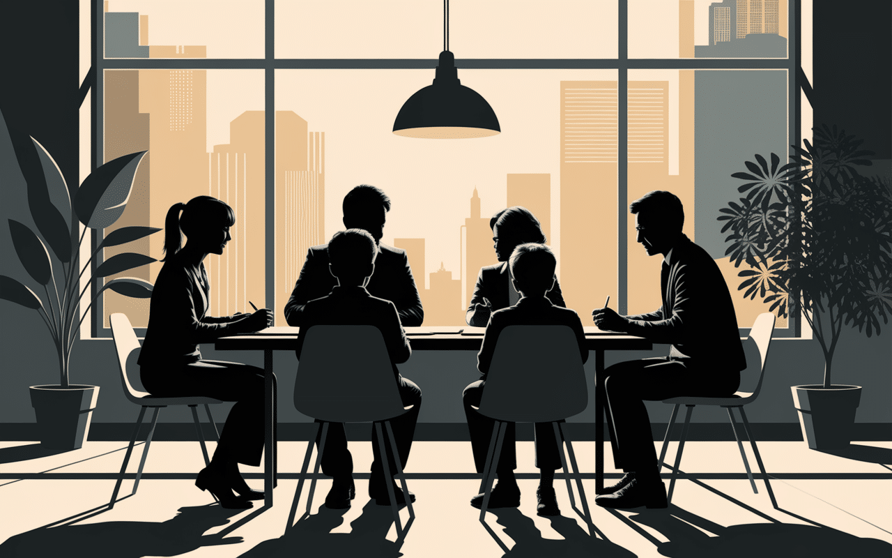 visite assistant social information préoccupante échange famille