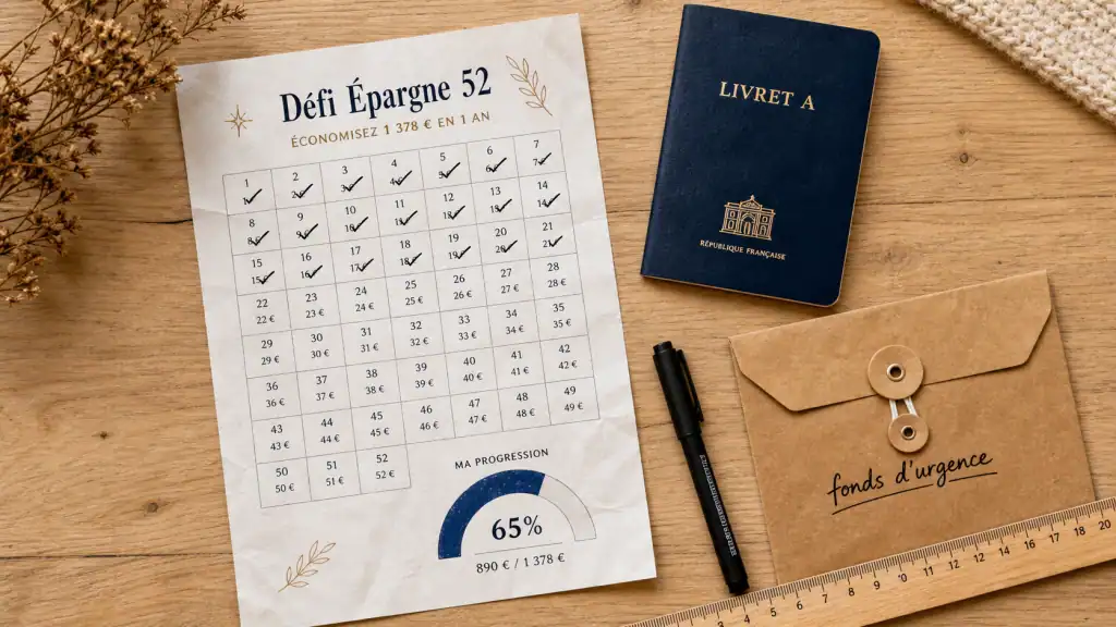 Défi épargne à imprimer : 3 méthodes concrètes pour économiser 1000€