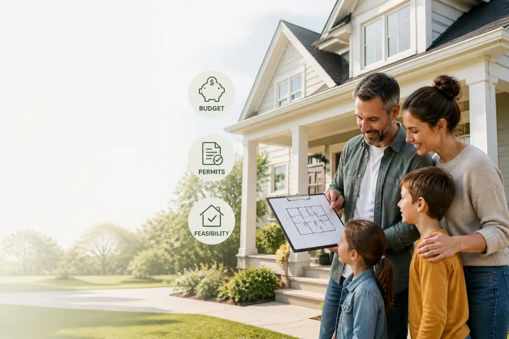 Rénover et agrandir sa maison en famille : 5 priorités avant budget, permis et chantier