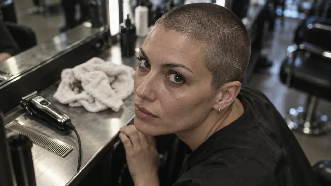 Coupes rasees femmes : transition capillaire, buzzcut