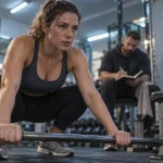 Maigrir par la musculation : femme s’entraîne en salle pour préserver ses muscles