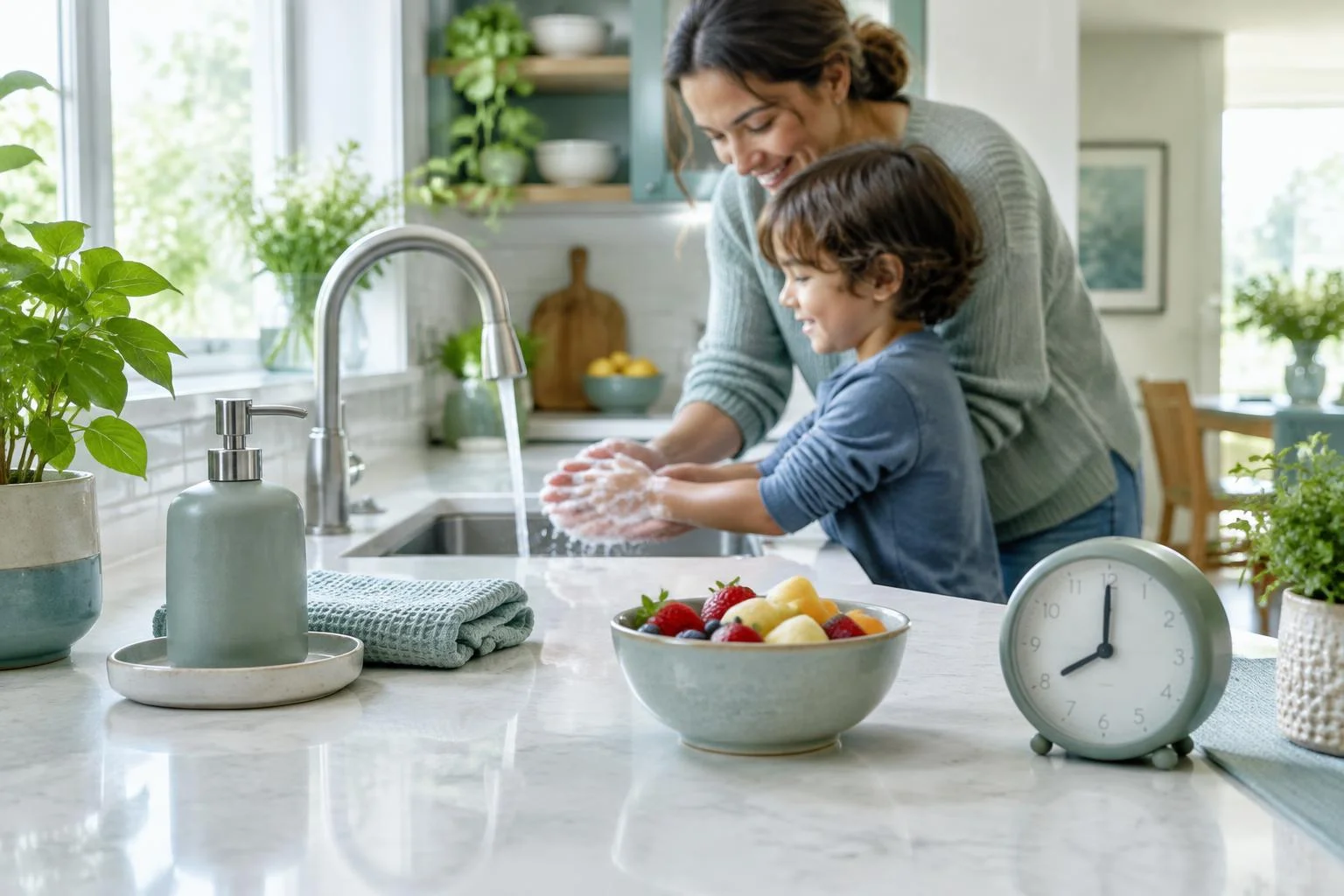 7 habitudes santé en famille : l’hygiène d’abord